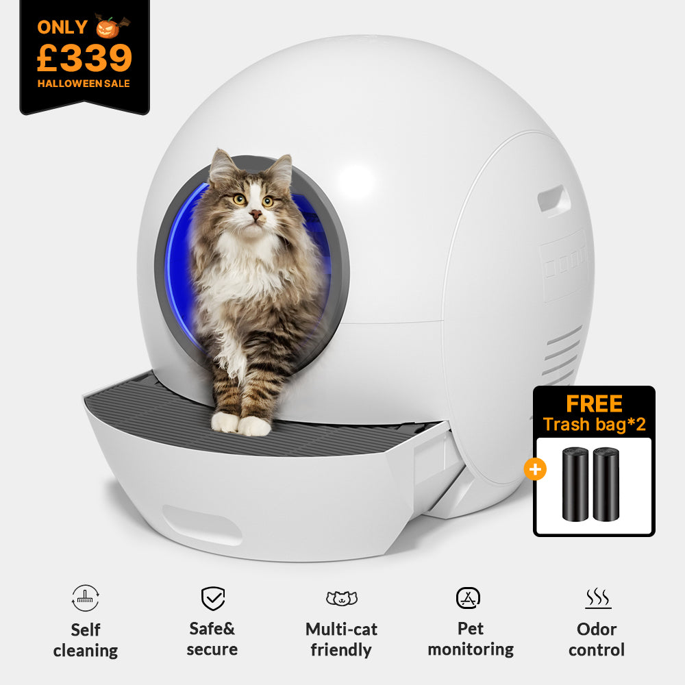 Els Pet Spaceship Self Cleaning Litter Box