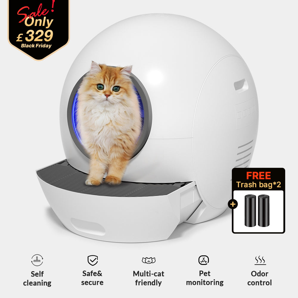 Els Pet Spaceship Self Cleaning Litter Box